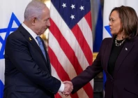 u s vice president kamala harris meets with israeli prime minister benjamin netanyahu at the eisenhower executive office building on the white house grounds in washington d c us july 25 2024 photo reuters